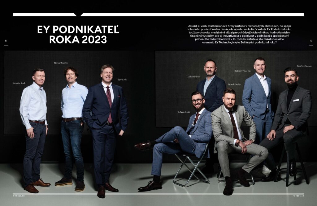 Forbes covered the EY Entrepreneur of the Year 2023 in this issue.
