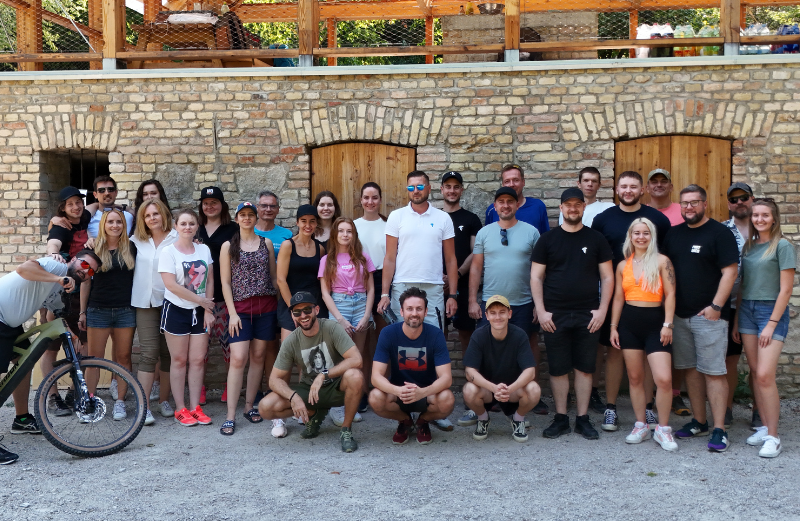 TITANS team that is connecting freelancers with IT projects at the 2024 teambuilding event