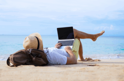 Digital Nomads in Swimwear