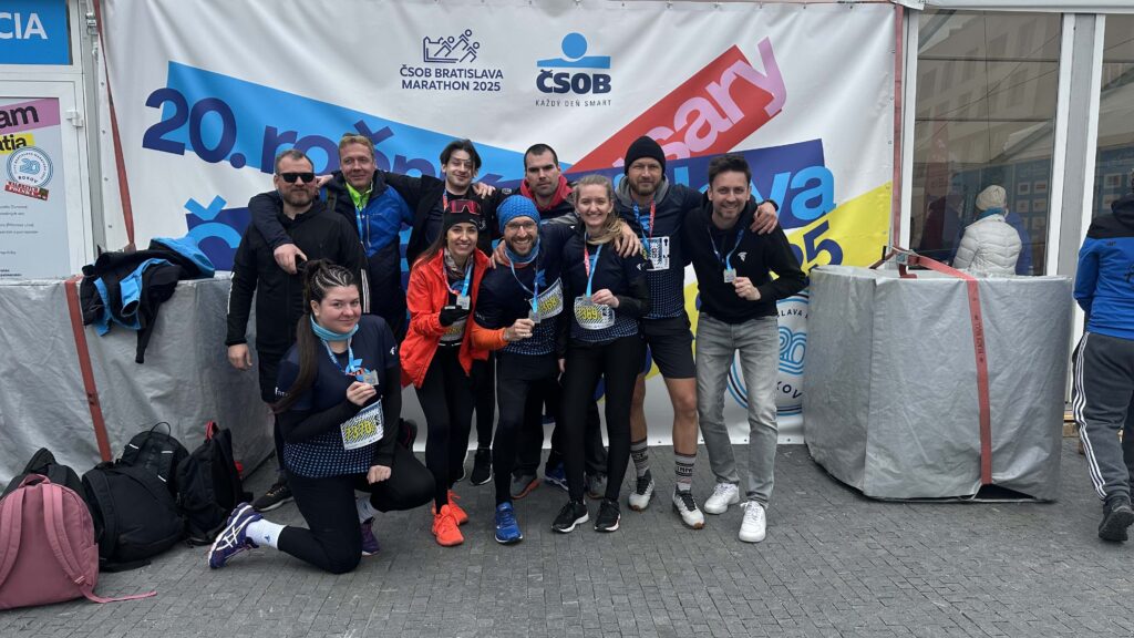 TITANS Employees and Business Partners at the ČSOB Marathon